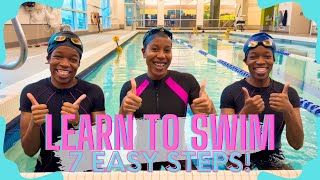 Swimming with THE DON Learn to Swim in 7 Easy Steps  Swim Lessons for Beginners  Swim Tutorial [upl. by Joachima]