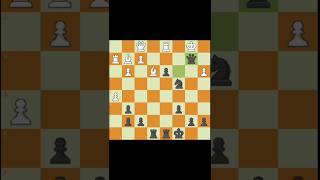 Brilliant Tactical Checkmate Against Black in the Middlegame chess checkmate [upl. by Zephaniah]