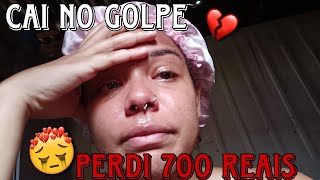 CAI NO GOLPE E PERDI 700 REAIS  Emily Cristina [upl. by Abehshtab]