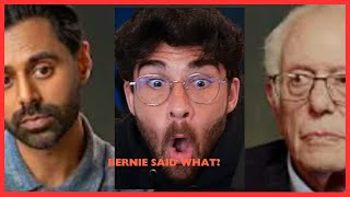 Hasan Reacts to Hasan Minhajs Bernie Sanders interview [upl. by Ailyn]