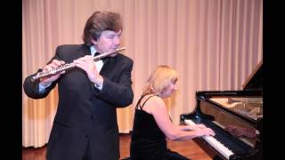 Tadeusz Szeligowski Sonata for Flute and Piano Henryk Blazej amp Teresa Kaban [upl. by Rekyr255]