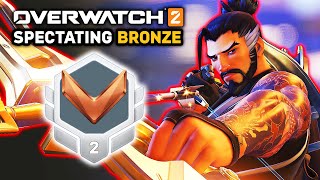 SPECTATING THE BEST BRONZE PLAYER OVERWATCH 2 Bronze 2  OverAnalyzed [upl. by Anen]