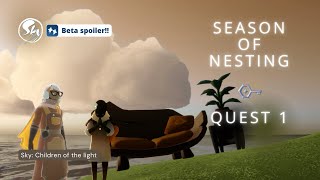 Season of Nesting Quest 1  Sky Children of the light BETA [upl. by Penny]