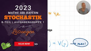 🔥 LÖSUNG  Mathe Abi 2023  Bayern  BTeil  Stochastik B1 🎲  Schritt für Schritt  abikursde 🦖 [upl. by Asilahs]