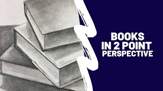 Books in 2 Point Perspective  made easy [upl. by Adlesirk]