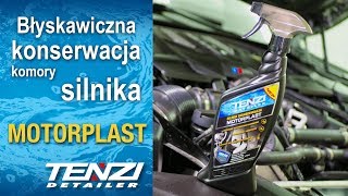 Błyskawiczna konserwacja komory silnika  Motorplast  Tenzi Detailer [upl. by Rede]