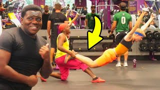 Ridiculous Workouts In Gym Prank [upl. by Eidlog]