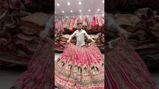 Designer Lehanga in Chandni Chowk DesignerLehang chandnichowk fashion modling wedding [upl. by Ahcurb]