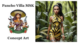 Fortnite Concept Art Tigress Jungle [upl. by Schalles907]