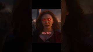 You Will quot Wanda edit  marvel wanda mcu movie viral shorts [upl. by Elokcin]