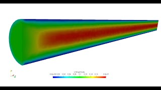 How to do Analysis of Turbulent Water Flow Inside Pipe using OpenFOAM Salome and Paraview [upl. by Nnylahs730]