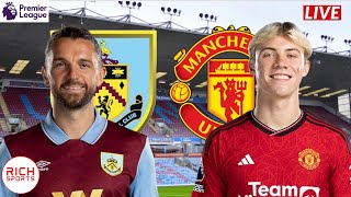 Live Burnley vs Manchester United  Match Preview [upl. by Aleck509]