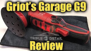 NEW Griots Garage G9 Polisher Review [upl. by Sudaorb542]