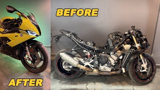 BMW s1000rr ka MAJOR Operation karna pada 😈 [upl. by Teodoro891]