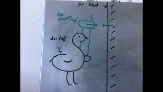 Physikalische SchulexperimENTE Energieübertragung beim Hämmern Mitmachexperiment [upl. by Gerdeen]