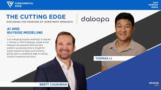 The Cutting Edge with Thomas Li from Daloopa [upl. by Ringe49]