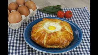 Fagottini di pasta sfoglia e uova lidea gustosa per un pranzo originale [upl. by Bernita]