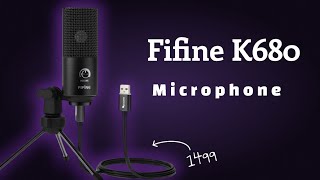 Unboxing And Details Review Fifine K680 Microphone Best Microphone For Sound Recording [upl. by Yolanthe279]