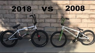 TECH THURSDAYS COMPARING TODAYS BMX BIKES VS 10 YEARS AGO [upl. by Aneliram]