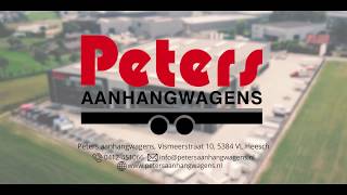 Peters Aanhangwagens Bedrijfsvideo officieel   Voor uw aanhangwagen of aanhanger [upl. by Aliahs332]