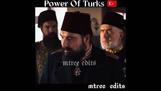 Power of Turks 🇹🇷 •• Sultan Abdul Hamid 💔  shorts mtree [upl. by Thorrlow]