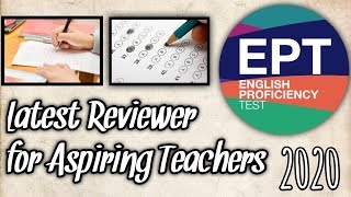 NEW EPT REVIEWER 20192020  DEPED RANKING [upl. by Lati840]