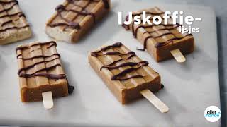 IJsjes maken van ijskoffie – recept – Allerhande [upl. by Joannes69]