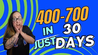 400700 Credit Score EXPLOSION in 30 DAYS [upl. by Kolosick246]