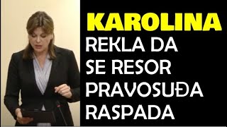 quotKarolina Vidović Krišto UPOZORAVA Kako PRAVOSUĐE Razara HRVATSKU 🌪️🔍quot [upl. by Ecitnirp]