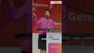 Ein faires Rentensystem gegen Altersarmut wagenknecht bsw rente Brandenburg wahlen [upl. by Setiram]