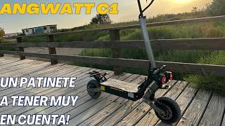 un PATINETE ELÉCTRICO MUY POTENTE a tener EN CUENTA Angwatt C1 52V 28Ah [upl. by Otaner]