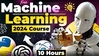 Machine Learning FULL Course with Practical 10 HOURS  Learn Free ML in 2024  Part1 [upl. by Harrad]