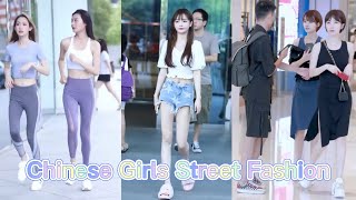 Street Fashion Tik Tok 2022  Hottest Chinese Girls Street Fashion Style 2022 Ep31 [upl. by Gaidano]