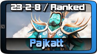 Dota 2  Pajkatt Storm Spirit 2328 Ranked Gameplay [upl. by Orrocos]