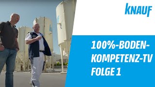 Knauf 100BodenkompetenzTV Folge 1 quotSilo und Maschinentechnikquot [upl. by Esenaj]