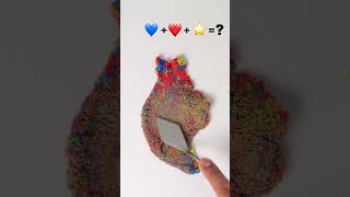 What is the result of mixing Blue ➕ Red ➕ Star Kinetic Sand [upl. by Edana]