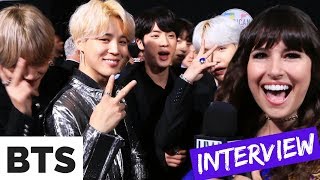 BTS Members Reveal Who Their Favorite Member Is  Talk Unicef Campaign AMAs  Hollywire [upl. by Asyral817]