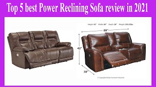 Top 5 best Power Reclining Sofa review in 2021 [upl. by Razaele62]