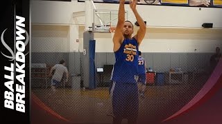 The Secrets To Steph Currys Shooting Mechanics [upl. by Charla]