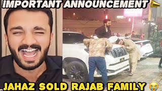 Important Announcement 📣Rajab’s Family😍 Umrah Vlogs With Haider amp Dogar😱Tiktok Live Kab😈 [upl. by Rednave]