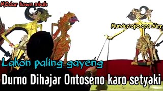 Lakon paling rame  Begawan durno dihajar ontosenogatotkaca karo setyaki  Gayeng tenan [upl. by Xerxes782]