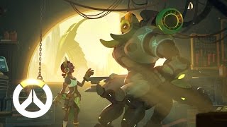 NEW HERO  AVAILABLE  Orisa Origin Story  Overwatch [upl. by Katlaps]