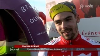 Cyclisme Plages Vendénnes  Réaction de Thomas Denis [upl. by Kaazi]