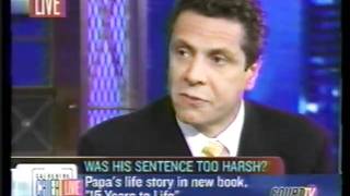 Gov Andrew Cuomo with DPAs Anthony Papa on Crier Live [upl. by Larrej596]