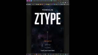 ZType – Typing Game  Type to Shoot [upl. by Pennebaker]