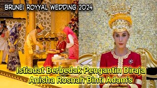 Majelis Istiadat Berbedak Pengantin Diraja  Dayangku Anisha Rosnah Binti Adams [upl. by Euphemiah221]