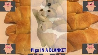 How to Pigs in a Blanket using Pillsbury cresent rolls [upl. by Myca]