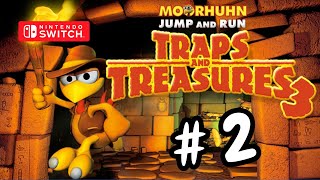 Moorhuhn Jump and Run Traps and Treasures 3 Nintendo Switch Gameplay [upl. by Larrad]