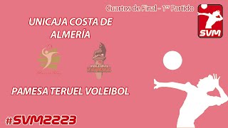 Unicaja Costa de Almería – Pamesa Teruel voleibol [upl. by Ahsratan]