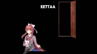 Monika karaoke ddlc monika fyp shorts crossover [upl. by Heidi]